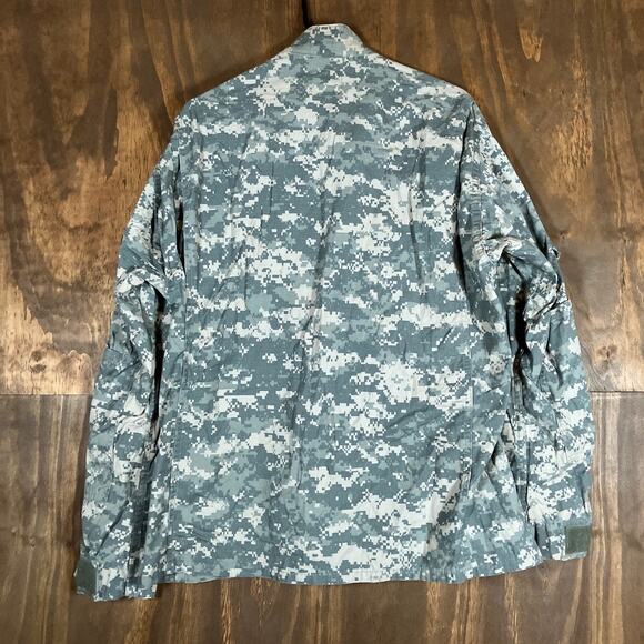 Military Army Combat Mens Coat Green Camouflage Uniform Digicam Large Regular - Picture 10 of 12